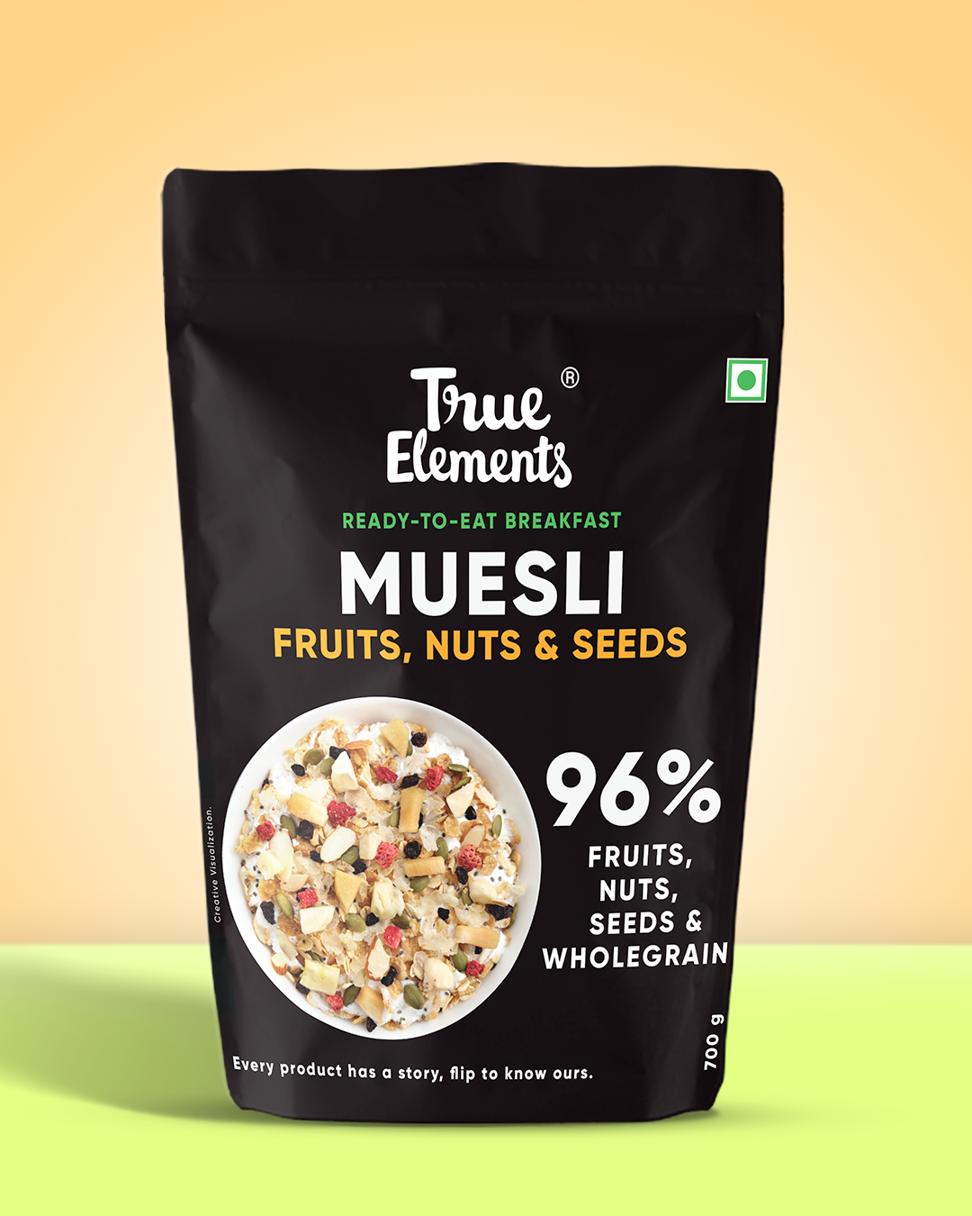 Buy Muesli Fruit and Nut High Protein Muesli True Elements