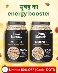 Fruit And Nut Muesli - Pack of 2 (1kg each)