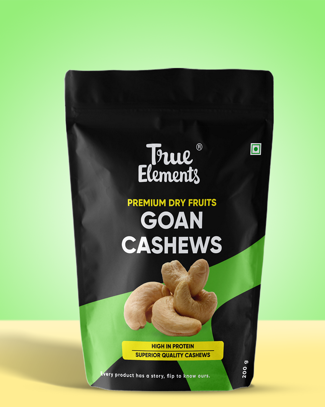 True Elements Premium Goan Cashews 200gm Dry Fruits 
