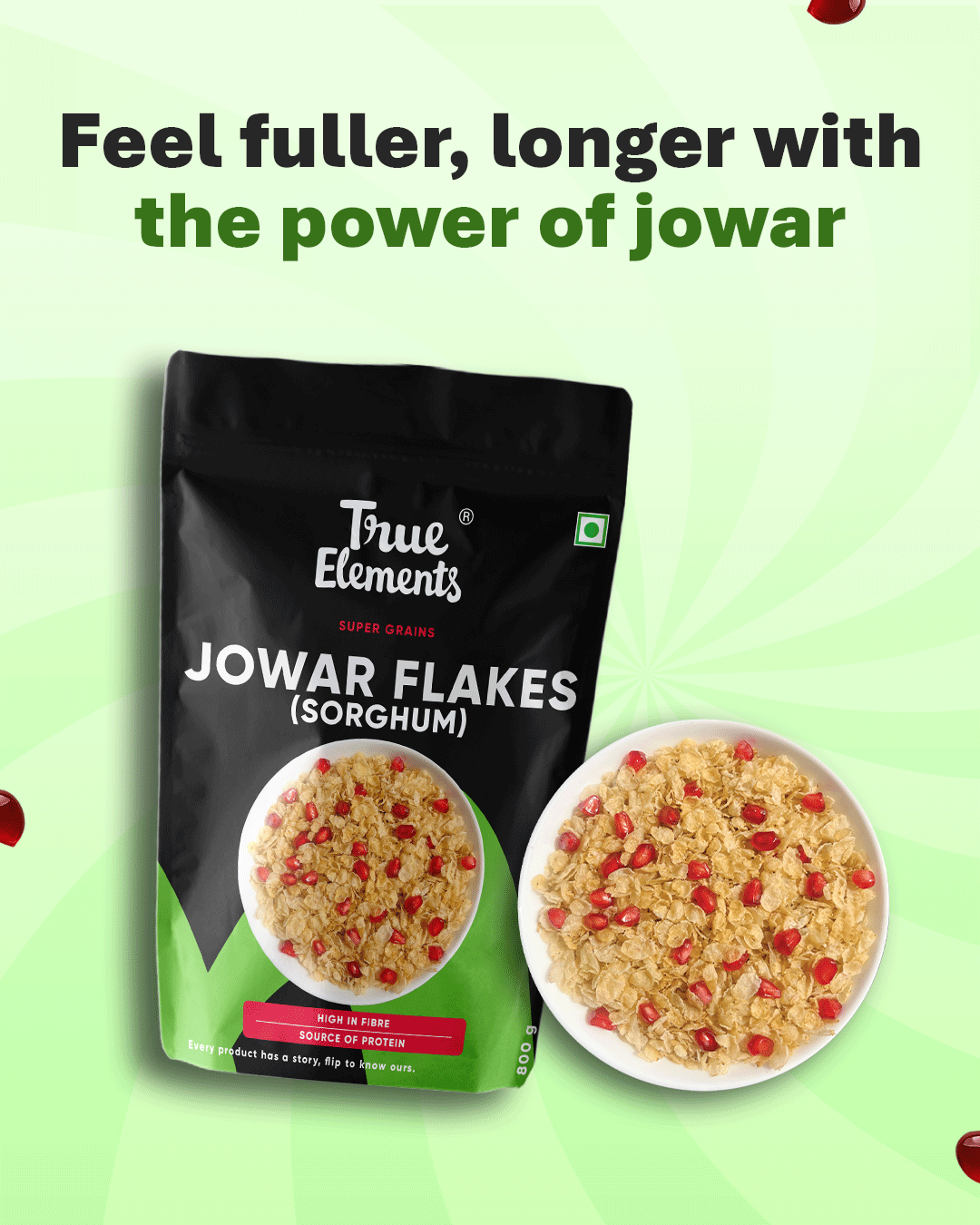 Plain Jowar Flakes