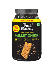 True Elements Millet Chikki (Pack of 35 x 20gm) (700gm)