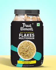 True Elements Multigrain Flakes 750gm ready to eat breakfast