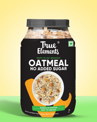 True elements no added sugar oatmeal