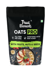 Whole Oatmeal (Oats Pro)- with Chia And Real Fruits