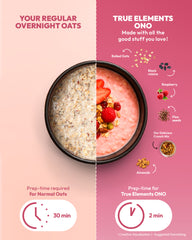 True Elements Overnight Oats Berried in Bliss