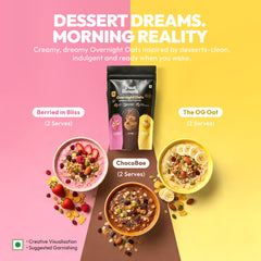 Overnight Oats - Inspired By Dessert Flavours