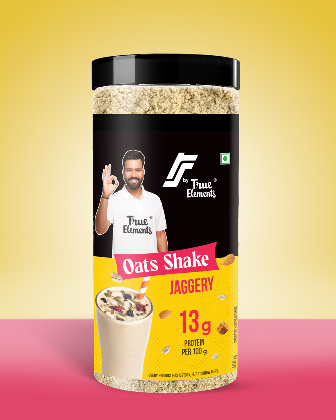 RS By True Elements Oats Shake Jaggery 400gm