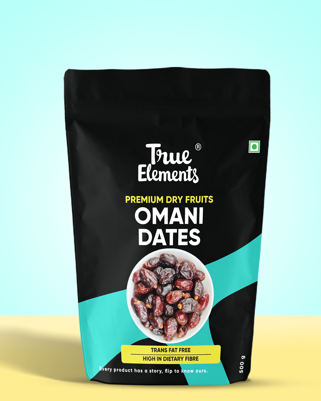 True Elements Omani Dates 500g dry fruits