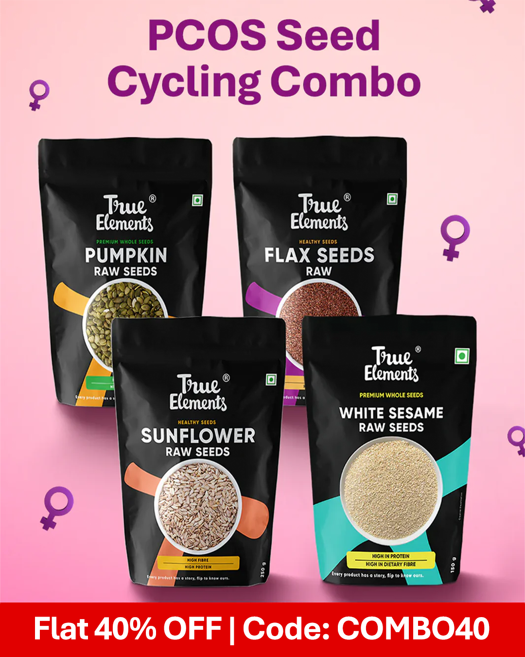 PCOS Seed Cycling Combo