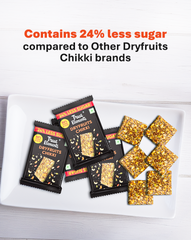 Dryfruit Chikki 20gm (Single Serve Combo Packs)