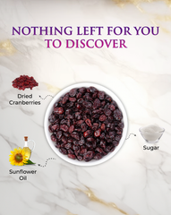 Dried Cranberries 125g - Antioxidant Rich