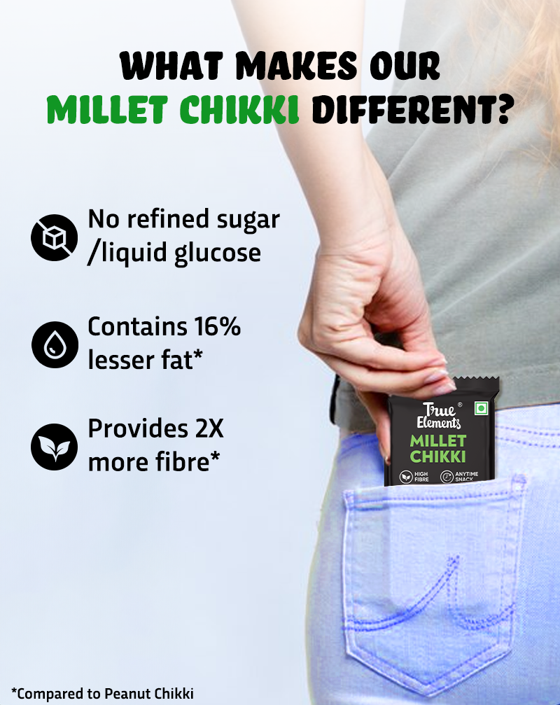 True Elements Millet Chikki - Benefits 
