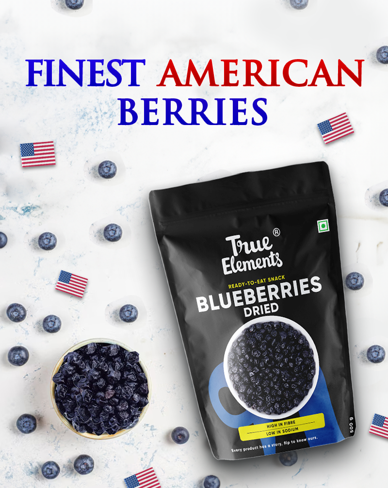 Dried Blueberries - Boosts Brain Health