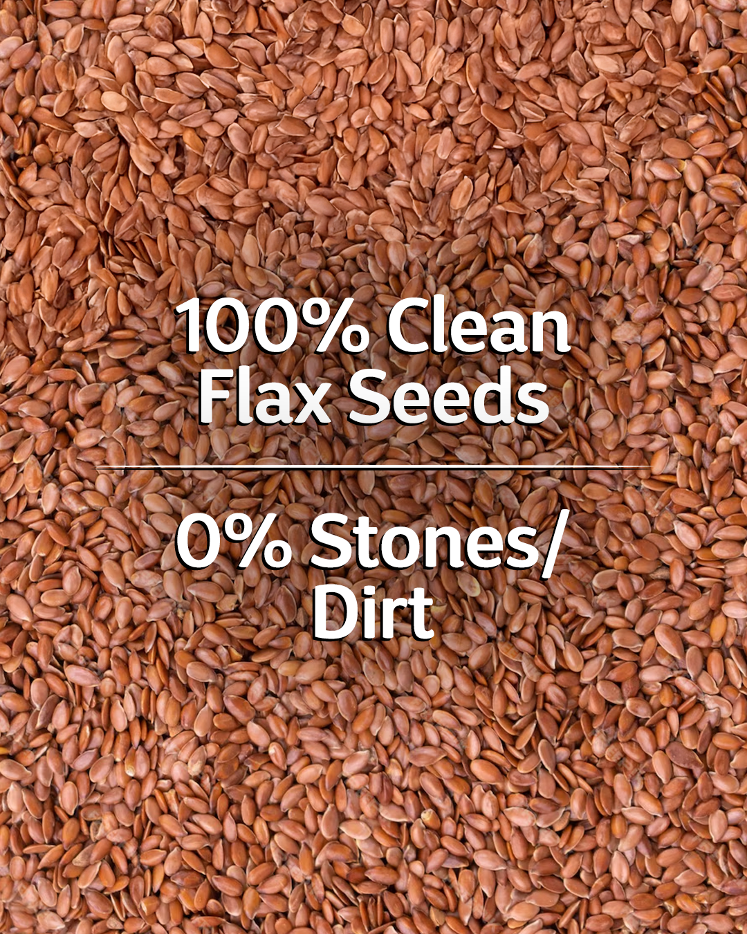 Raw Flax Seeds - Rich in Fibre (25.8g Protein)