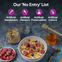 Fruity Muesli with real freeze-dried fruits 900g