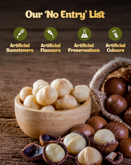 Macadamia Nuts Roasted And Salted 120gm