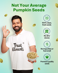 Raw Pumpkin Seeds 250g - Boosts Immunity (28.9g Protein)