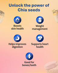 Raw Chia Seeds 500gm