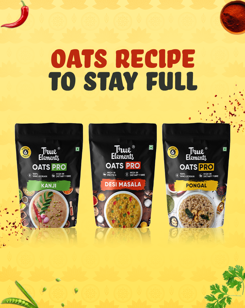 Oats recipe to stay full.