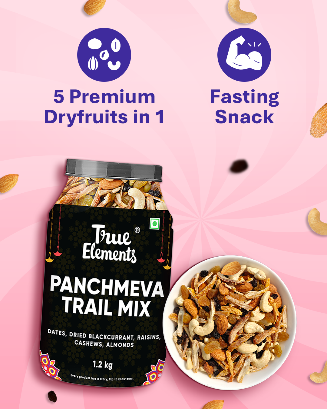 Panchmeva Trail Mix 1.2Kg