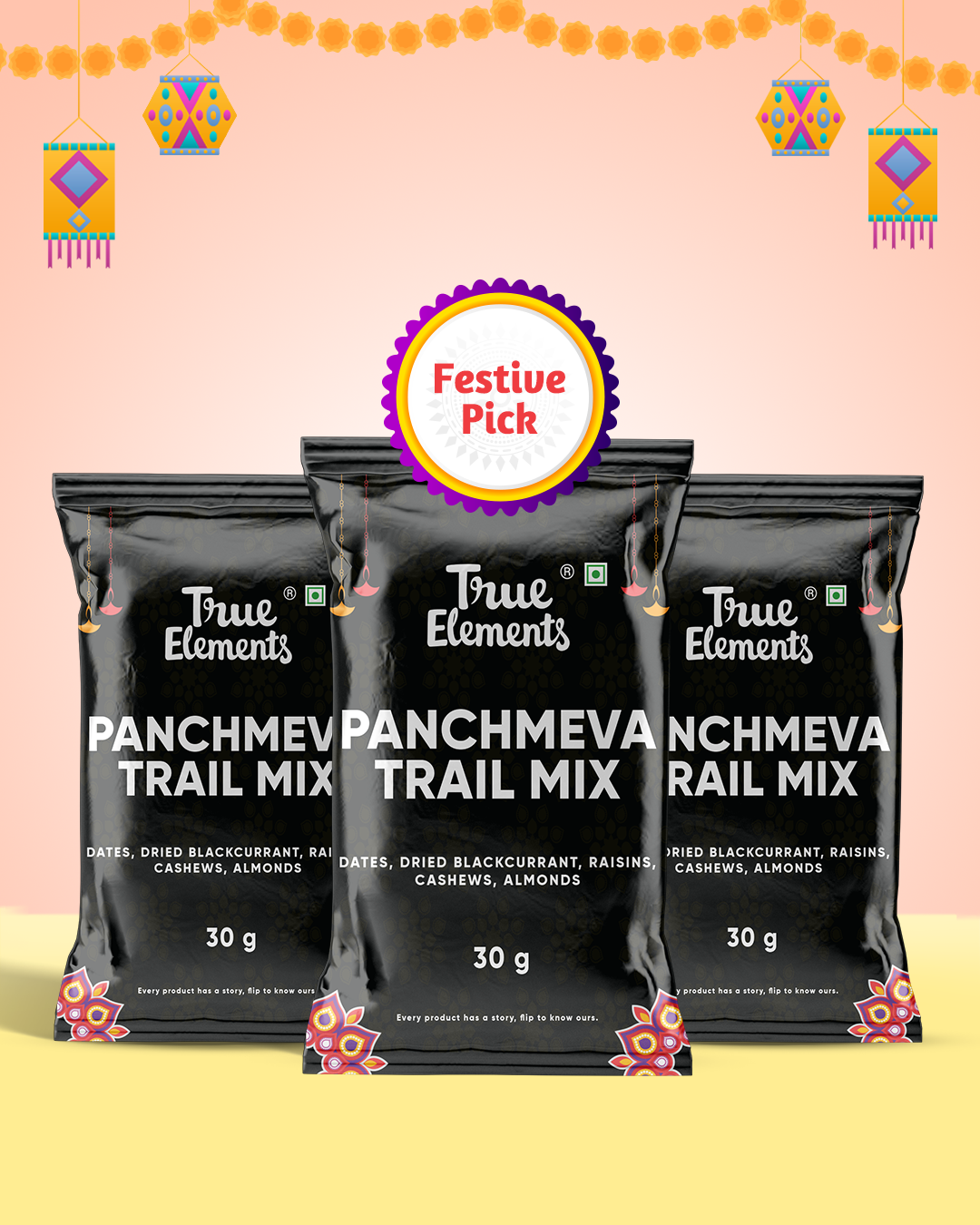 (Season Special) Panchmeva Trail Mix 30gm (Pack of 10) - Combo