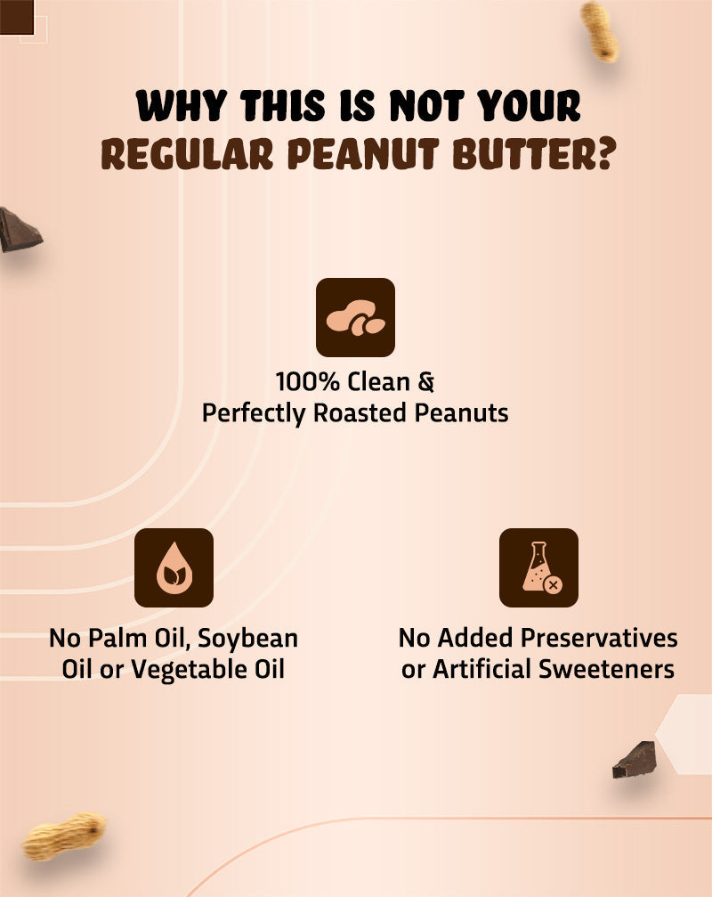 True Elements Peanut Butter Dark Chocolate  have 100% clean ingredients and no added preservatives or artificial sweeteners