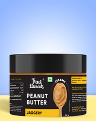 True Elements Creamy Peanut Butter Jaggery 350gm