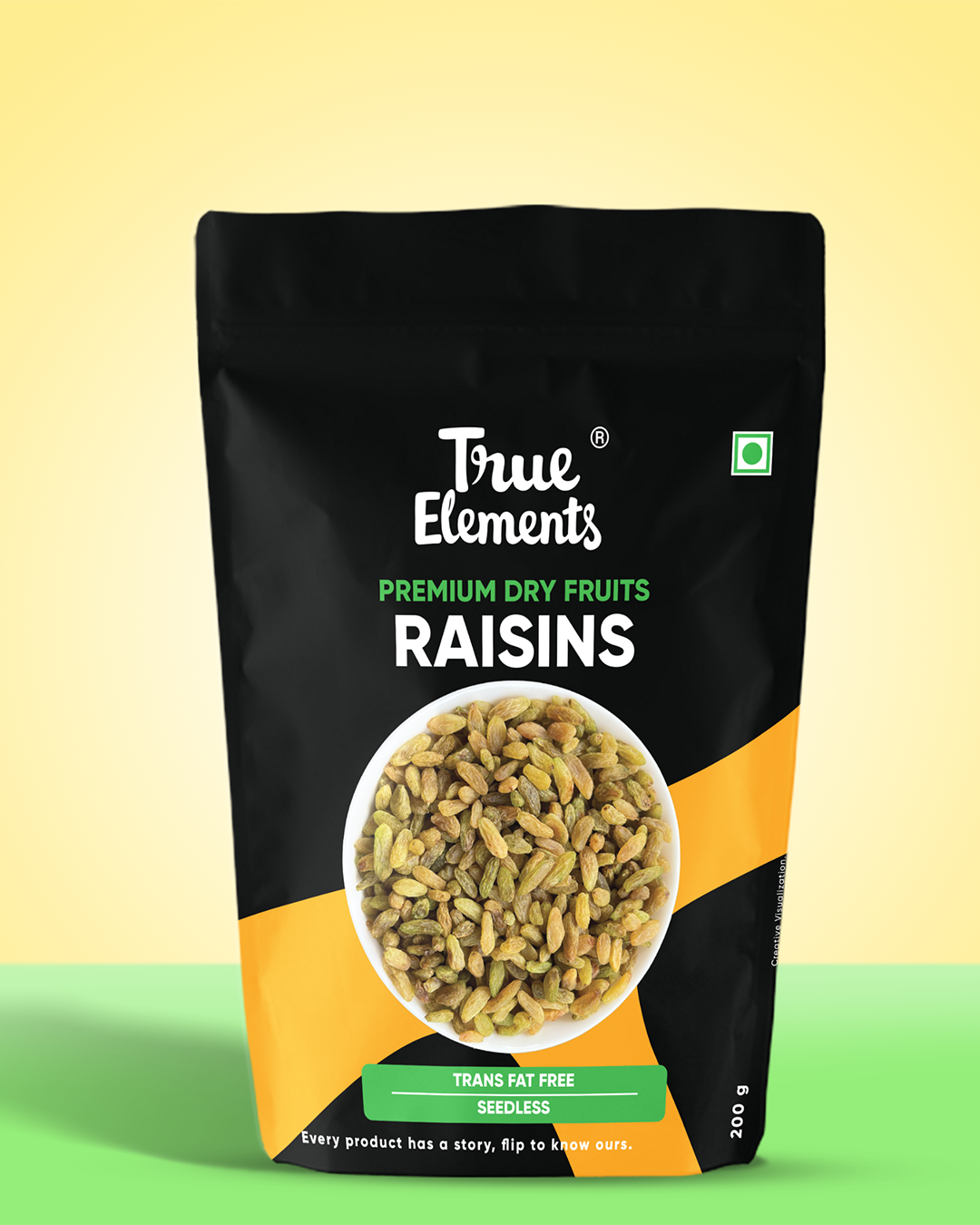 True Elements Raisins 200gm Dryfruits