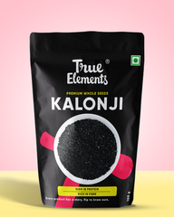 True elements raw kalonji seeds 100g Pouch (Premium Whole Seeds)