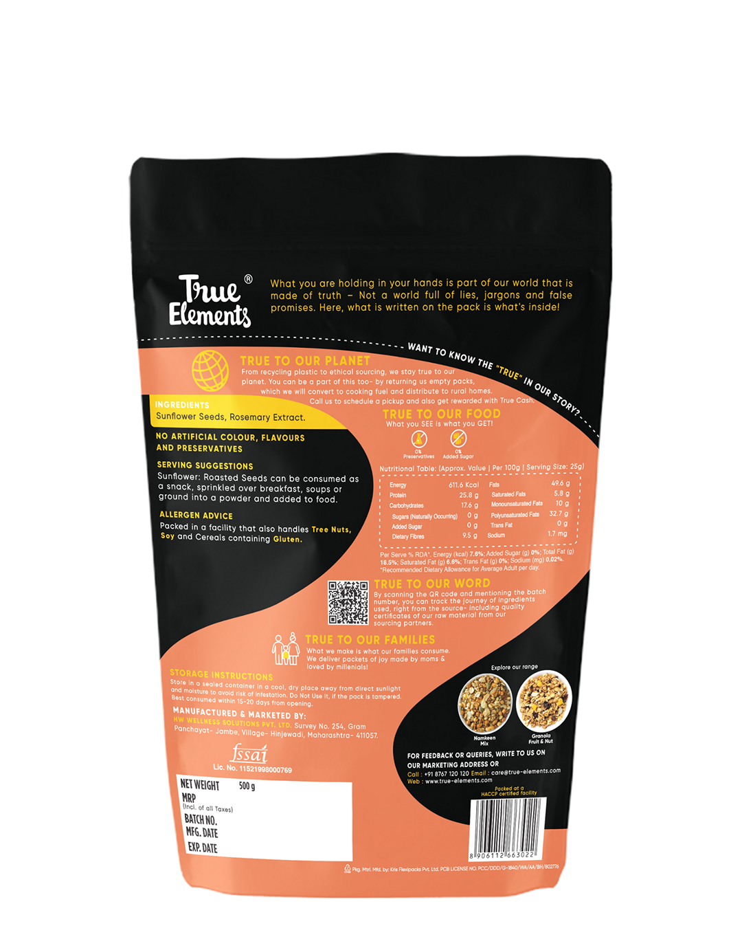 True-Elements-Roasted-Sunflower-Seeds-500g-Nutritional-Information