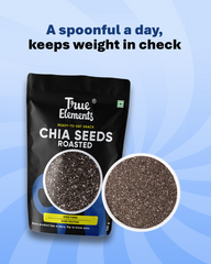 Roasted Chia Seeds 125gm - Calcium Rich