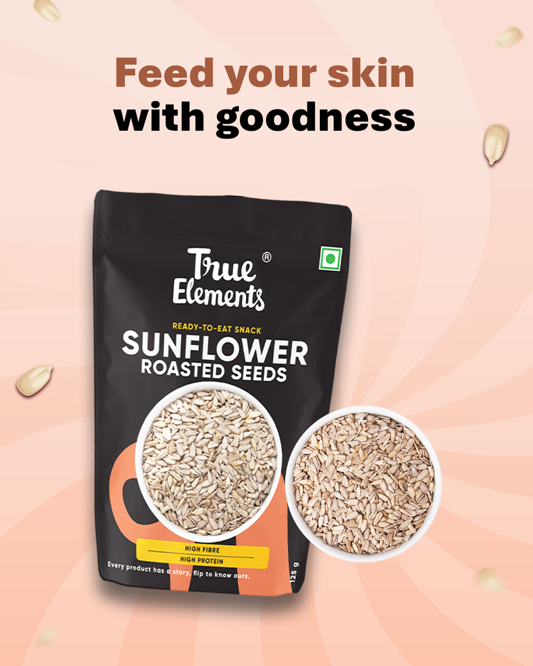 Roasted Sunflower Seeds (125g)