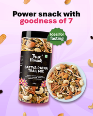 Sattva Ratna Goodness Trail Mix 425gm (Contains 13.3g Protein)