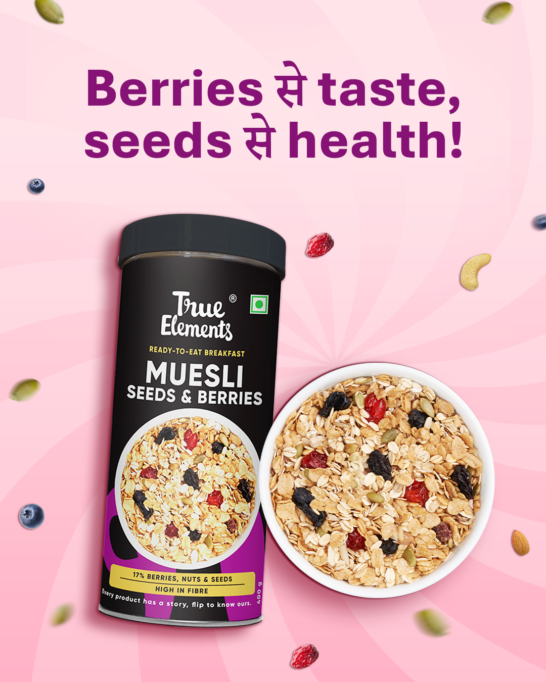 Seeds And Berries Muesli 400g