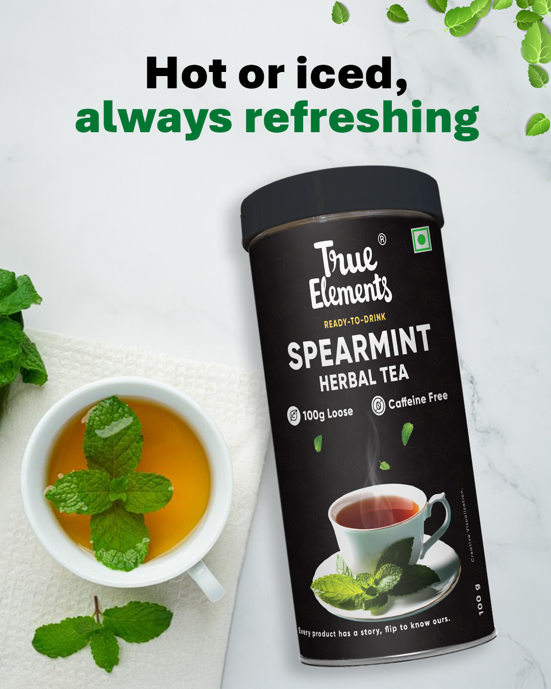 Spearmint Herbal Tea 100g