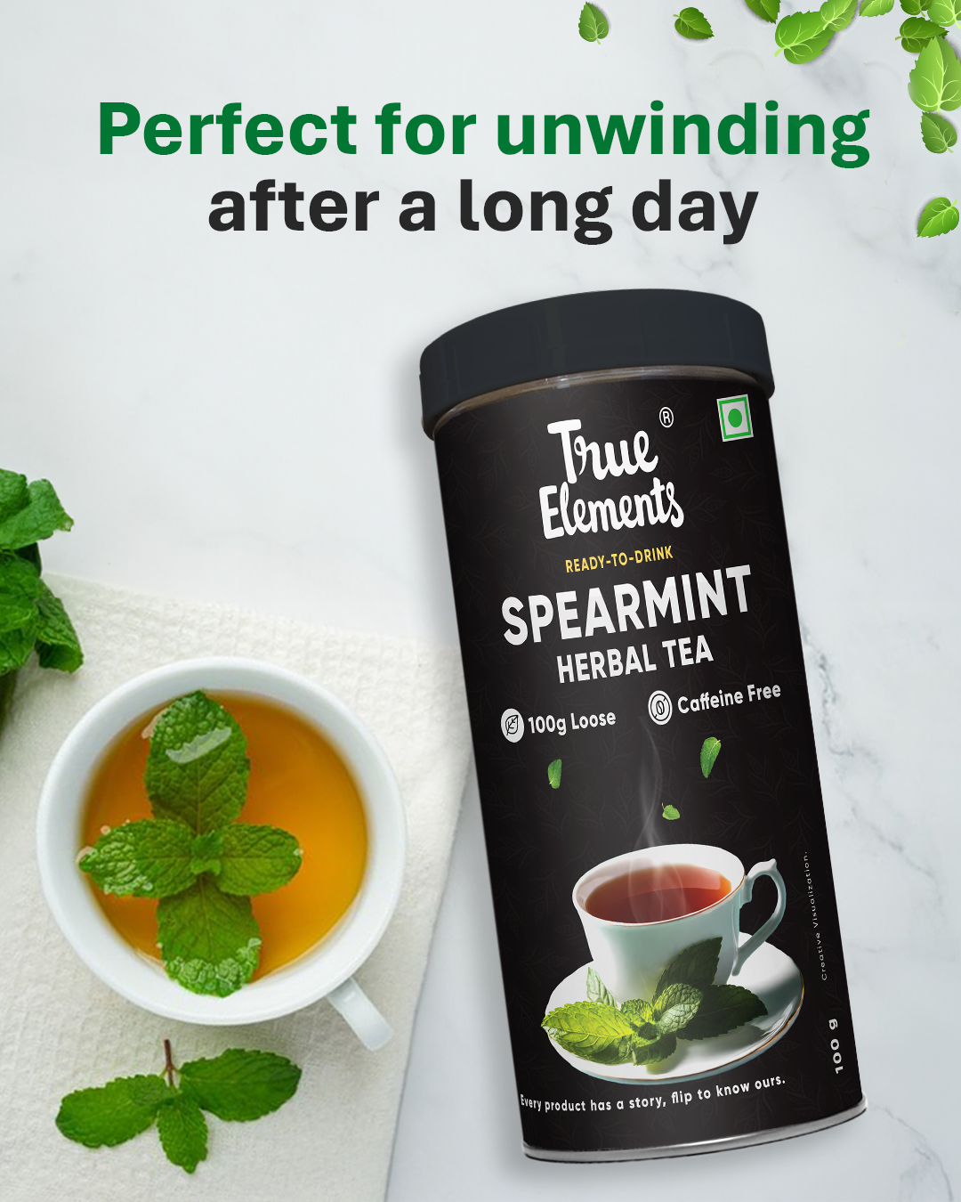 Spearmint Herbal Tea 100g