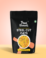 True elements steel cut oats 200gm Pouch.