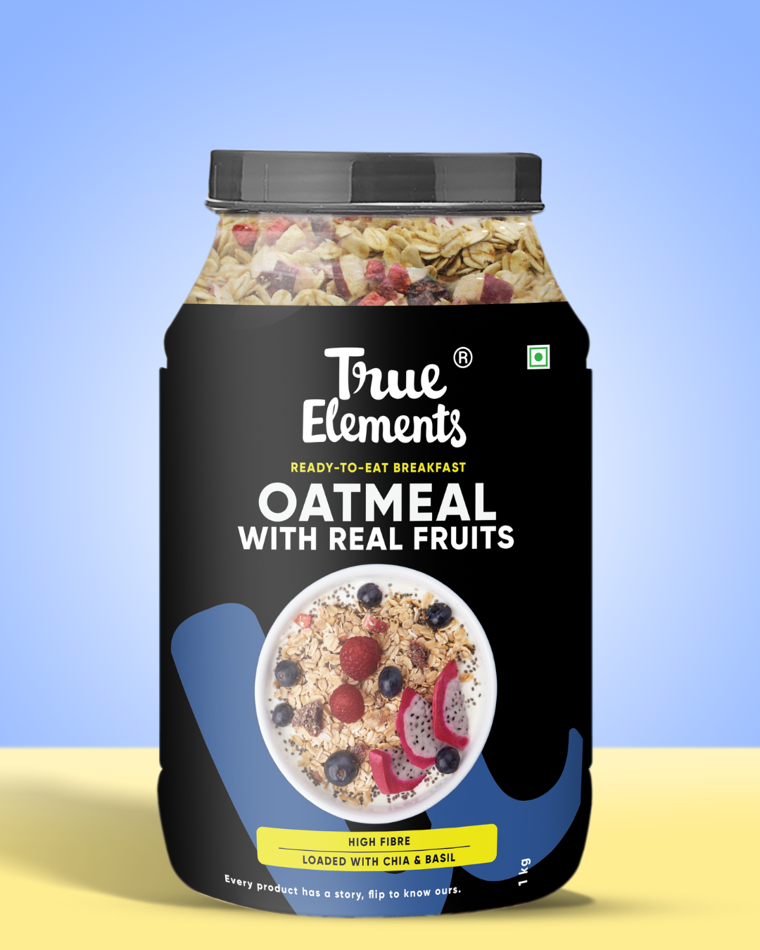 True elements whole oatmeal