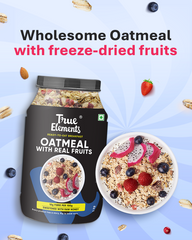 Whole Oatmeal 1kg (Oats Pro) - with Chia And Real Fruits