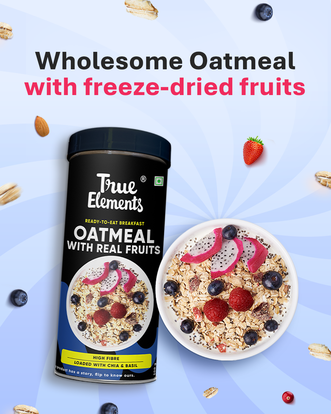 Whole Oatmeal 500g