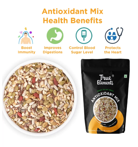 Antioxidant mix is good for, immunity boosting, better digestion & maintaining stable blood sugar levels