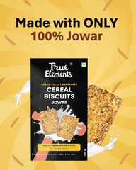 Cereal Biscuits 400gm - 100% Jowar, Patented Product