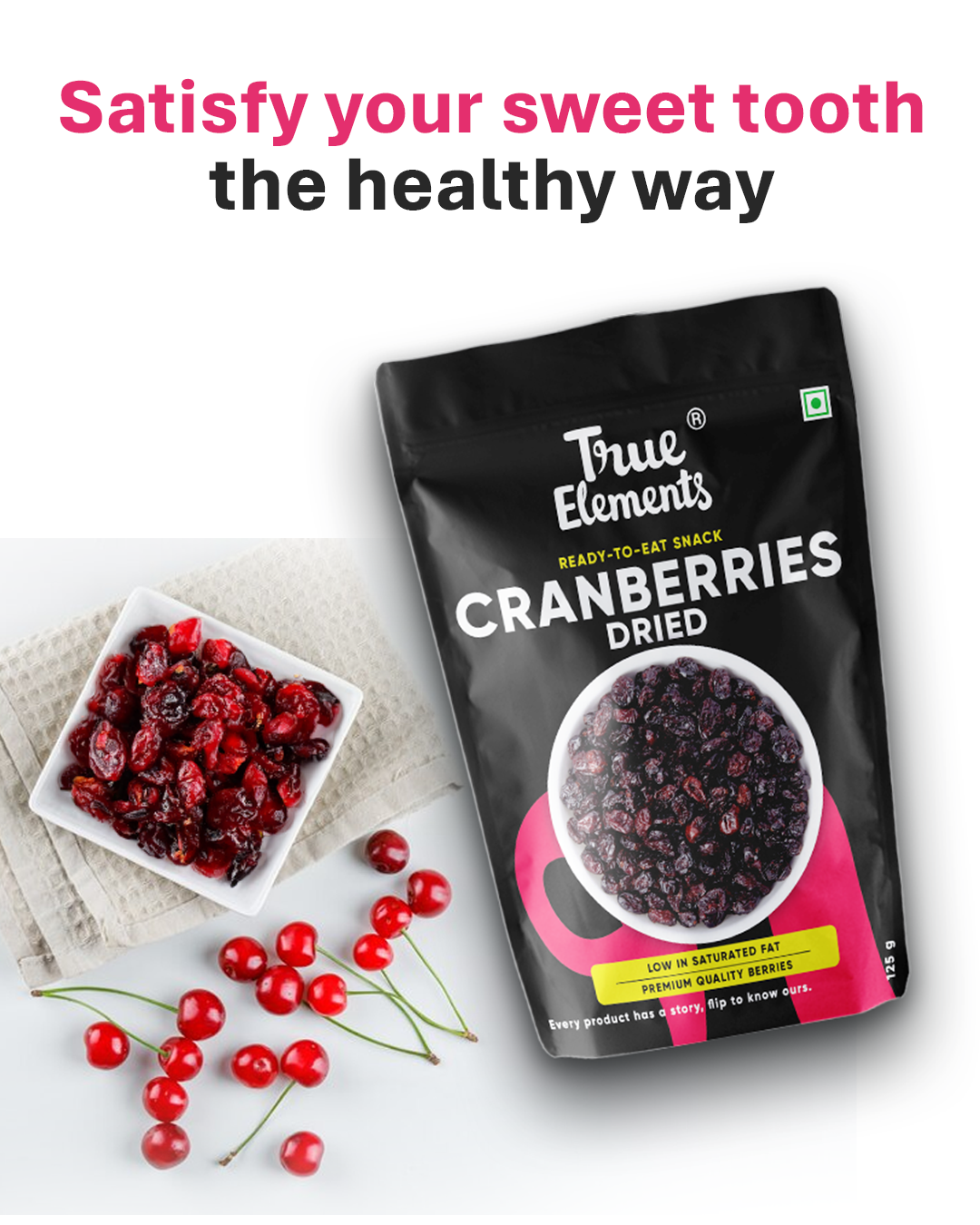 Dried Whole Cranberries 20gm