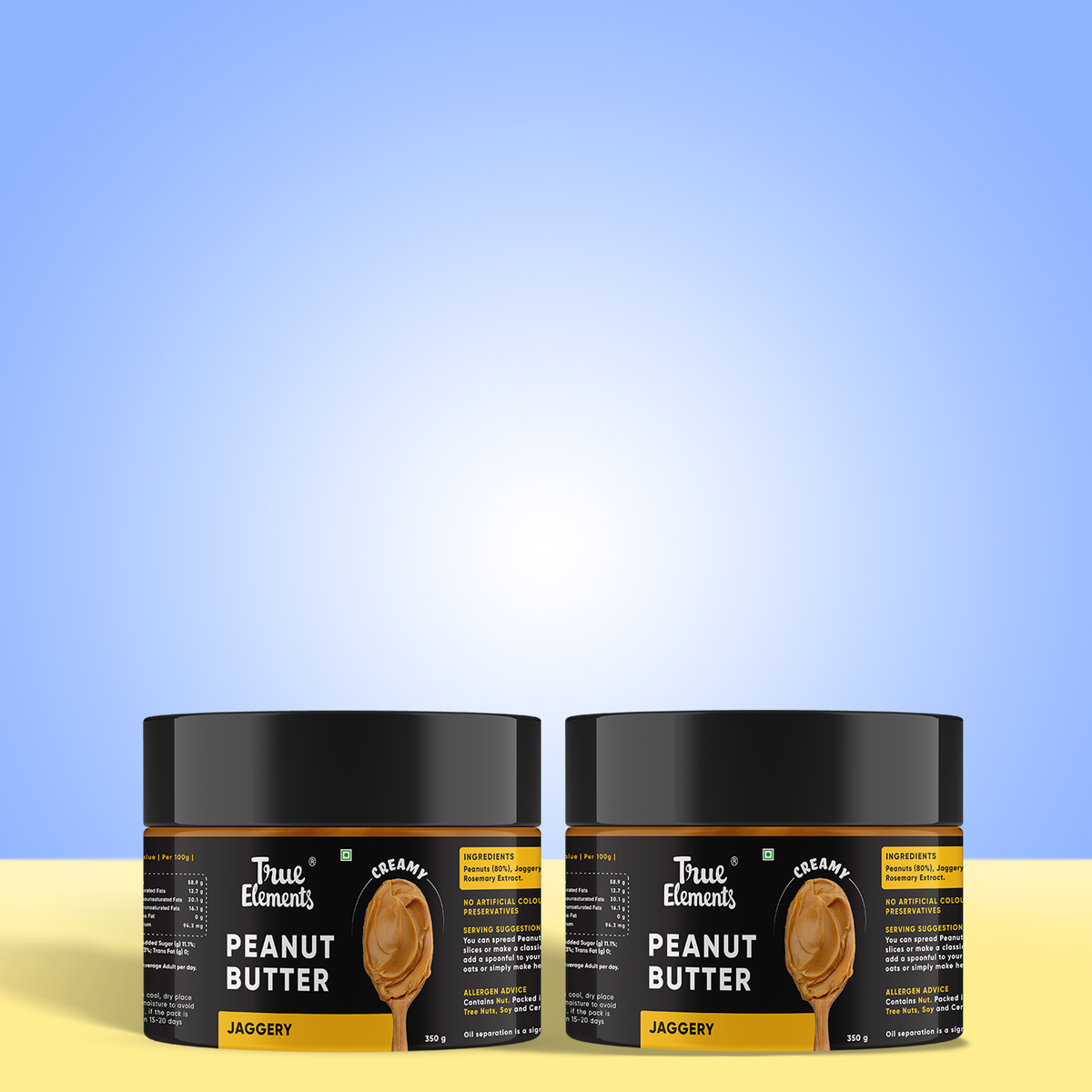 True Elements Peanut Butter Jaggery Combo