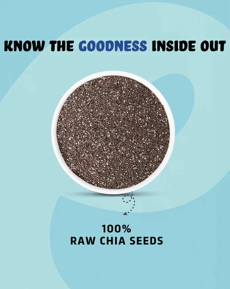True elements raw chia seeds 100% raw