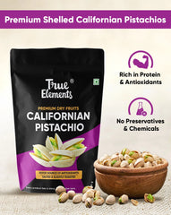 True Elements Californian Pistachio Premium Dry fruits benefits.