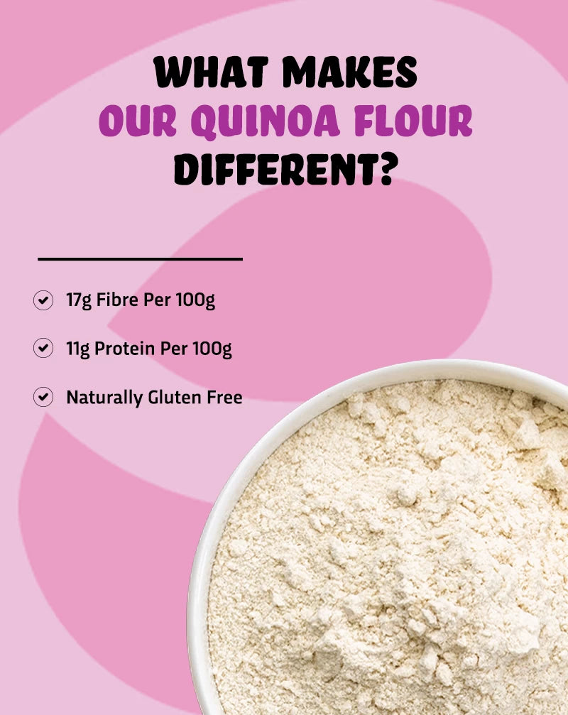 True Elements Quinoa Flour is naturally gluten free