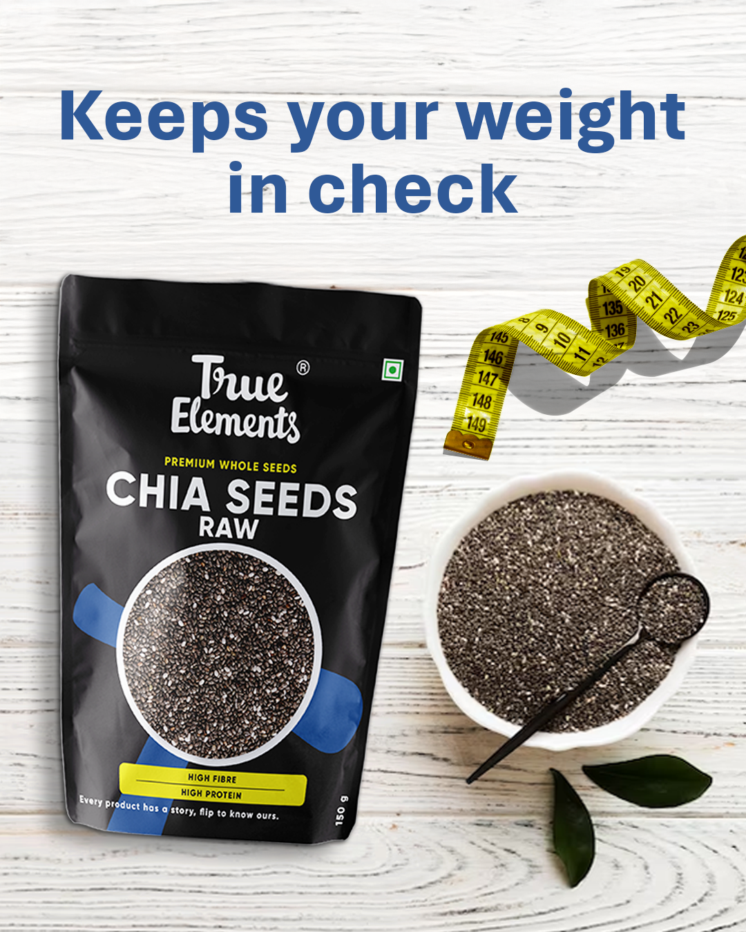 Raw Chia Seeds 500gm