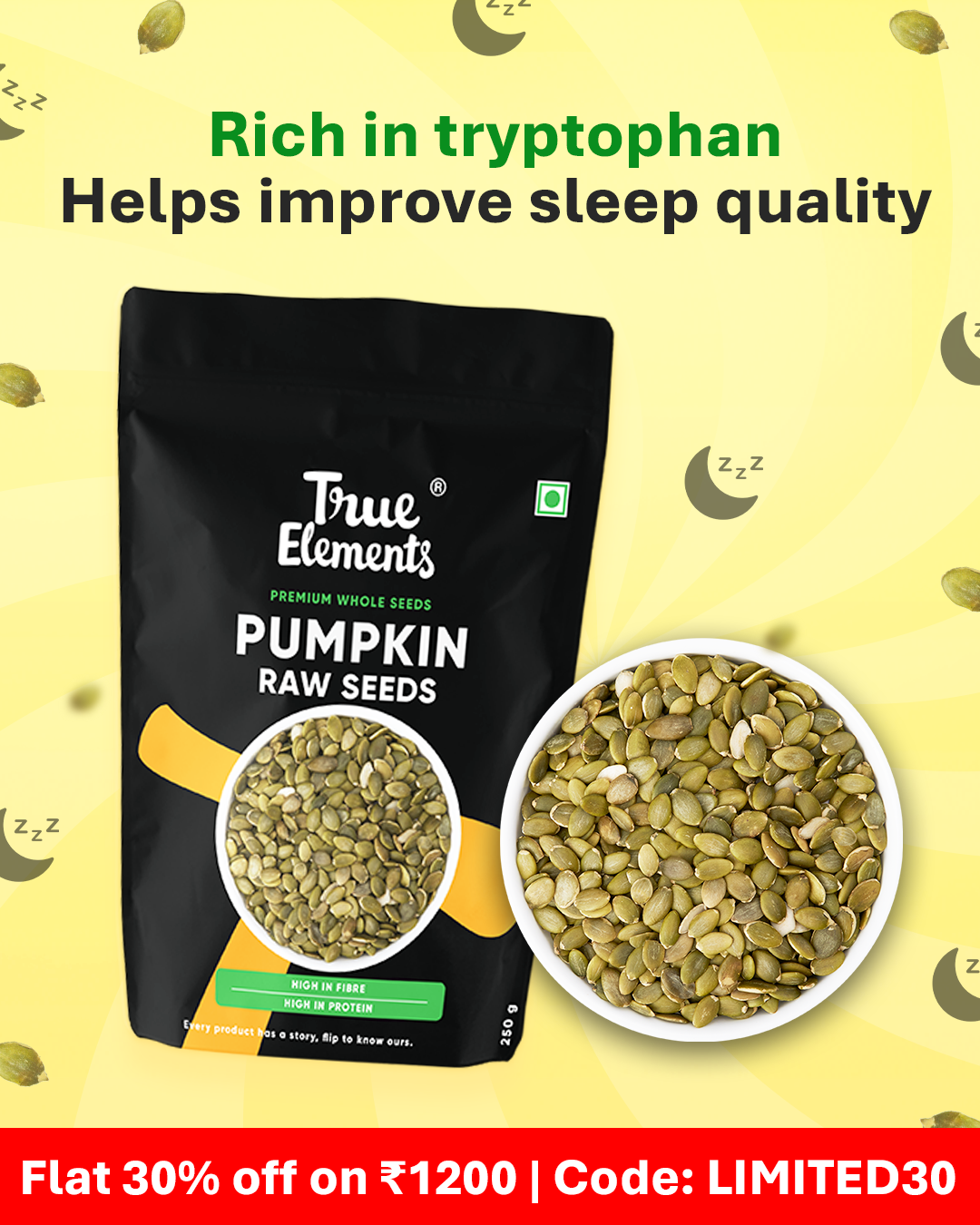 Raw Pumpkin Seeds 250gm