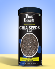True elements raw chia seeds 750g box (Premium Whole Seeds)